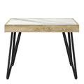 Viking White Ceramic Console Table