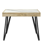 Viking White Ceramic Console Table