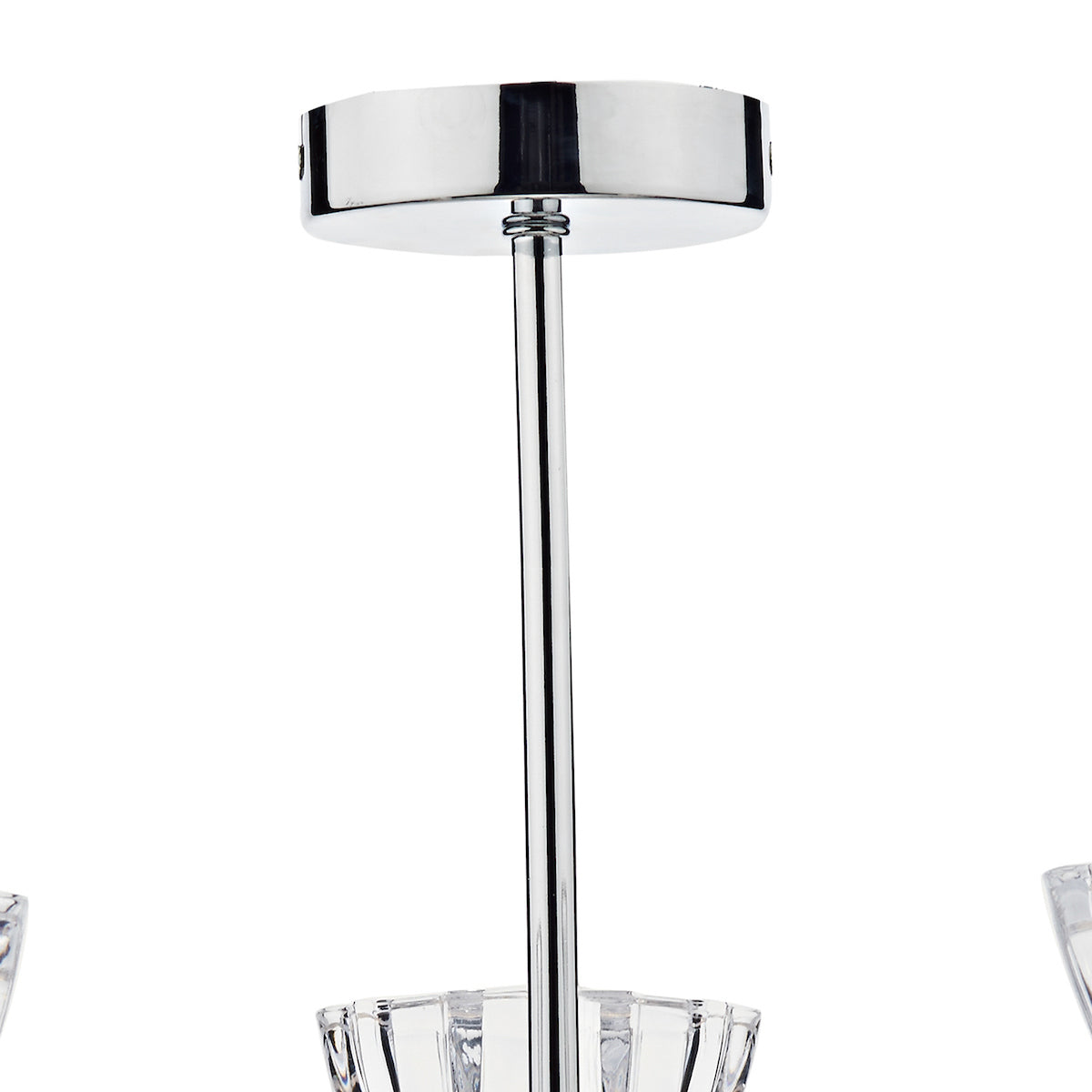 Vito 3 Light Semi Flush Polished Chrome<br>Polished Chrome