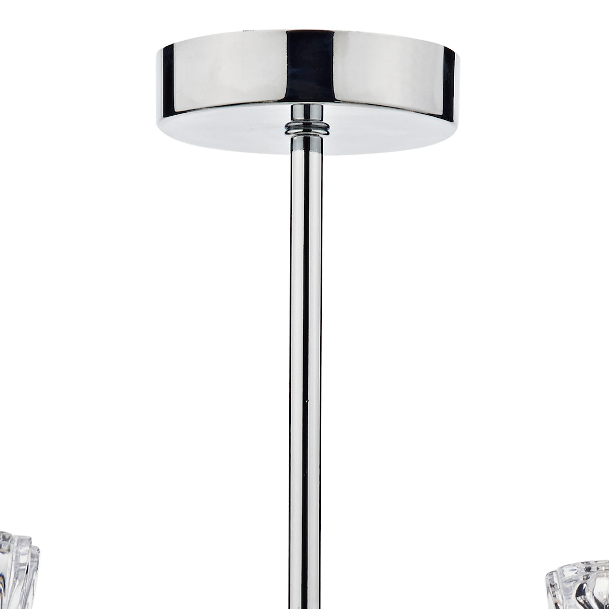 Vito 5 Light Semi Flush Polished Chrome<br>Polished Chrome