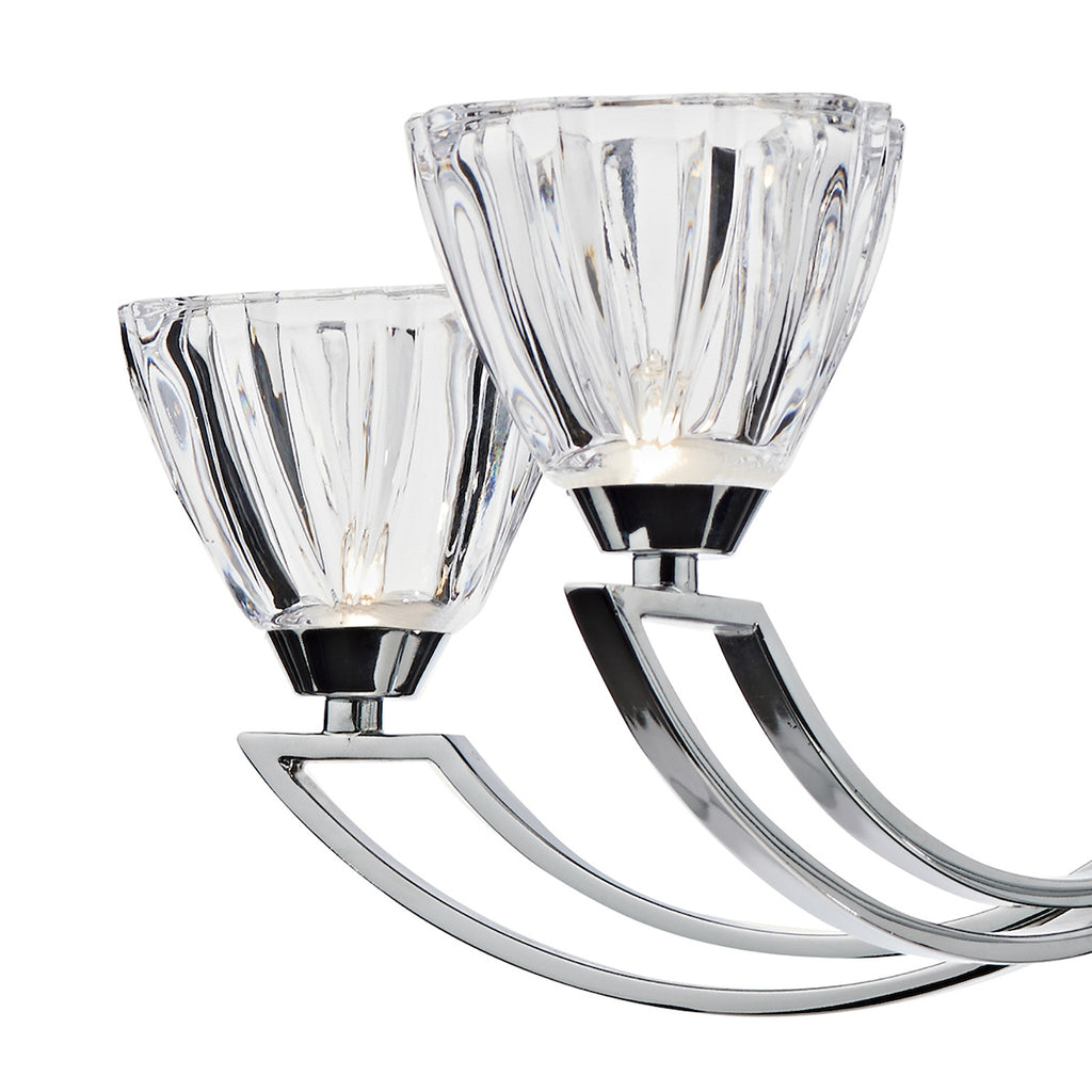 Vito 5 Light Semi Flush Polished Chrome<br>Polished Chrome