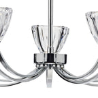 Vito 5 Light Semi Flush Polished Chrome<br>Polished Chrome