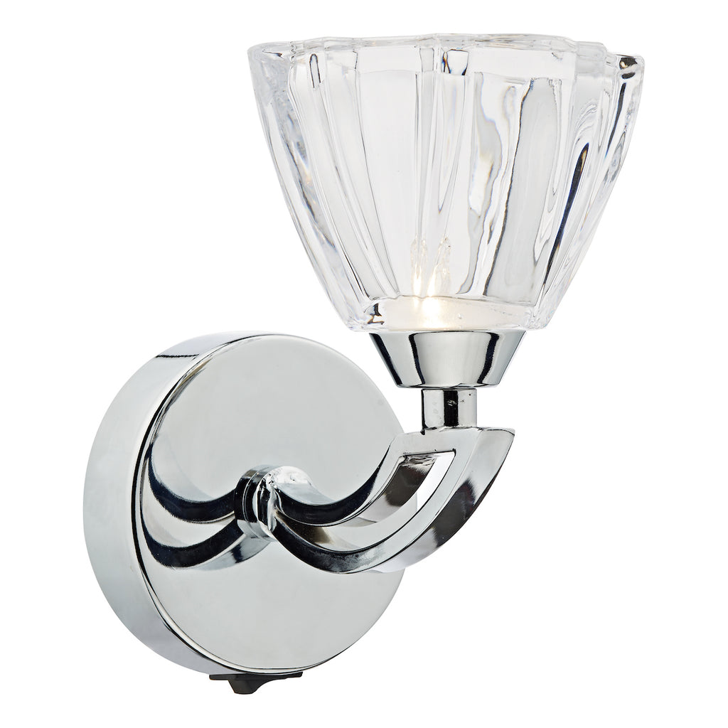 Vito Single Wall Bracket Polished Chrome<br>Polished Chrome