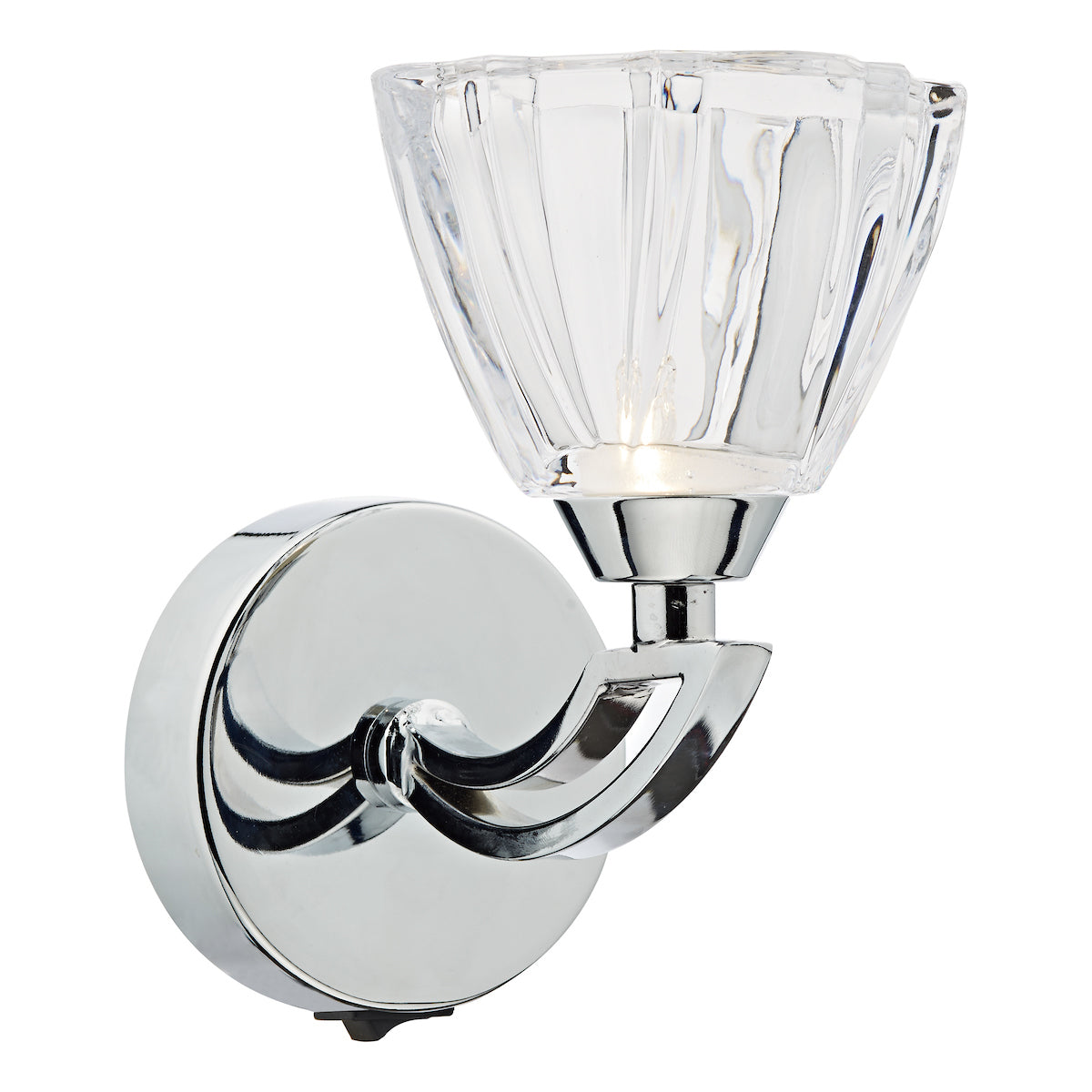 Vito Single Wall Bracket Polished Chrome<br>Polished Chrome