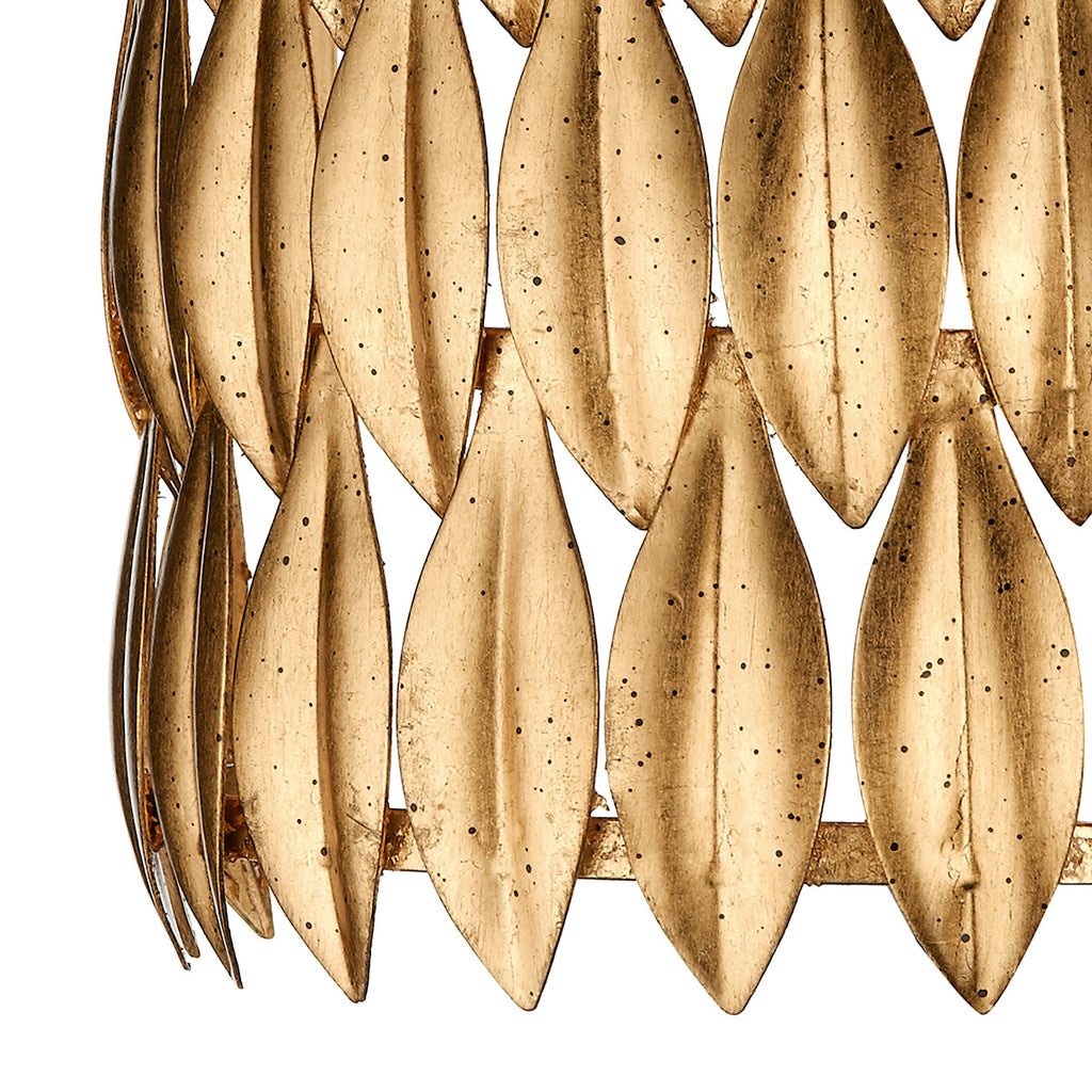 Volcano Wall Light Gold<br>Gold Leaf