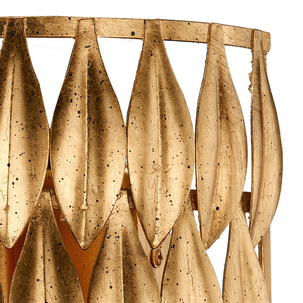 Volcano Wall Light Gold<br>Gold Leaf