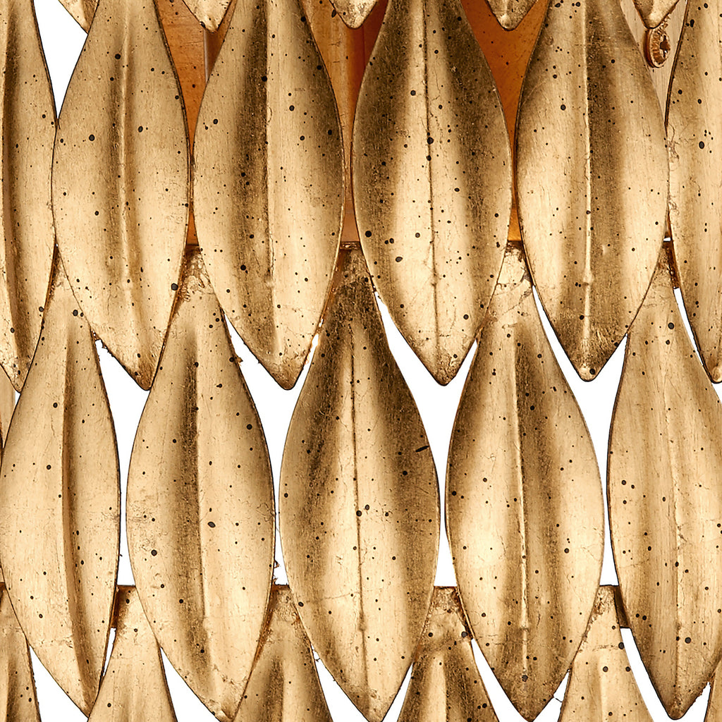 Volcano Wall Light Gold<br>Gold Leaf