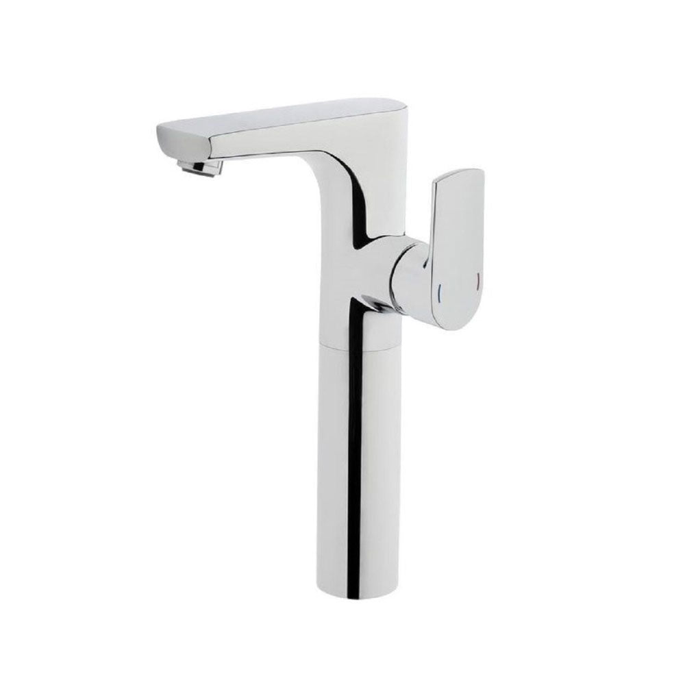 VitrA Sento Tall Basin Mixer With Side Handle (No Waste)