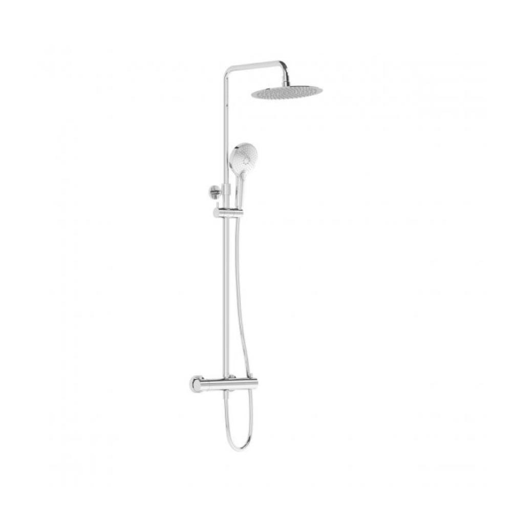 VitrA Aquaheat Bliss 250 Thermostatic Shower Column (Min 1 Bar Req)