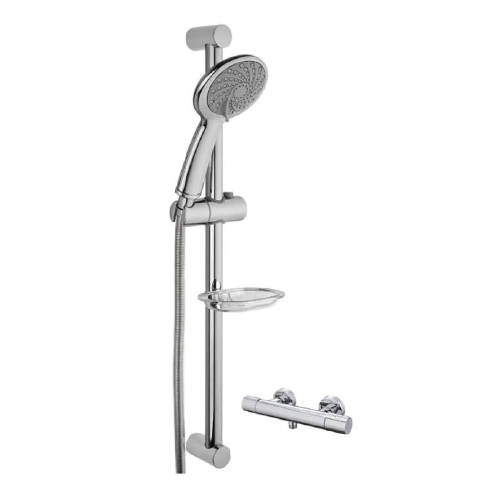 VitrA High Pressure Thermostatic Bar Shower Valve C/W Multi Function Kit