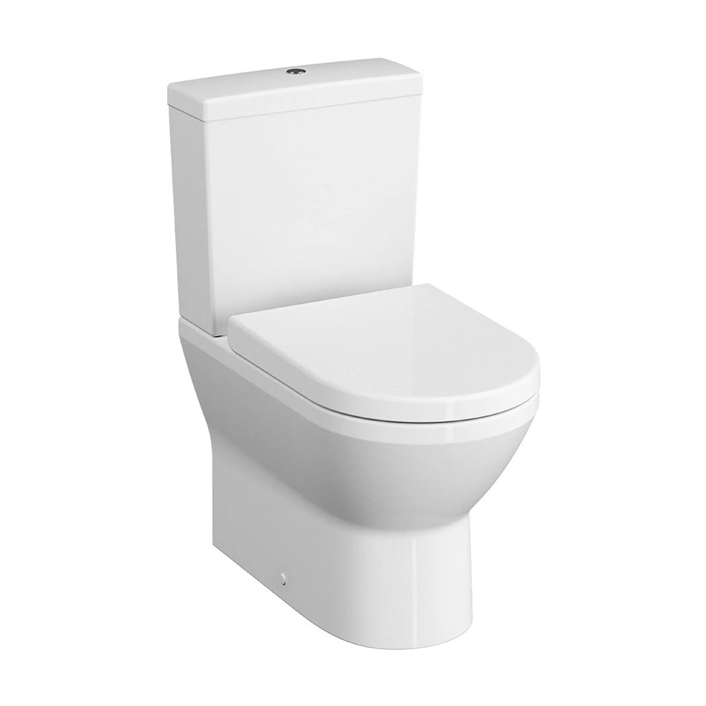 VitrA Integra Wall Hung Soft Close Close-Coupled Cistern Closed Back Complete Toilet