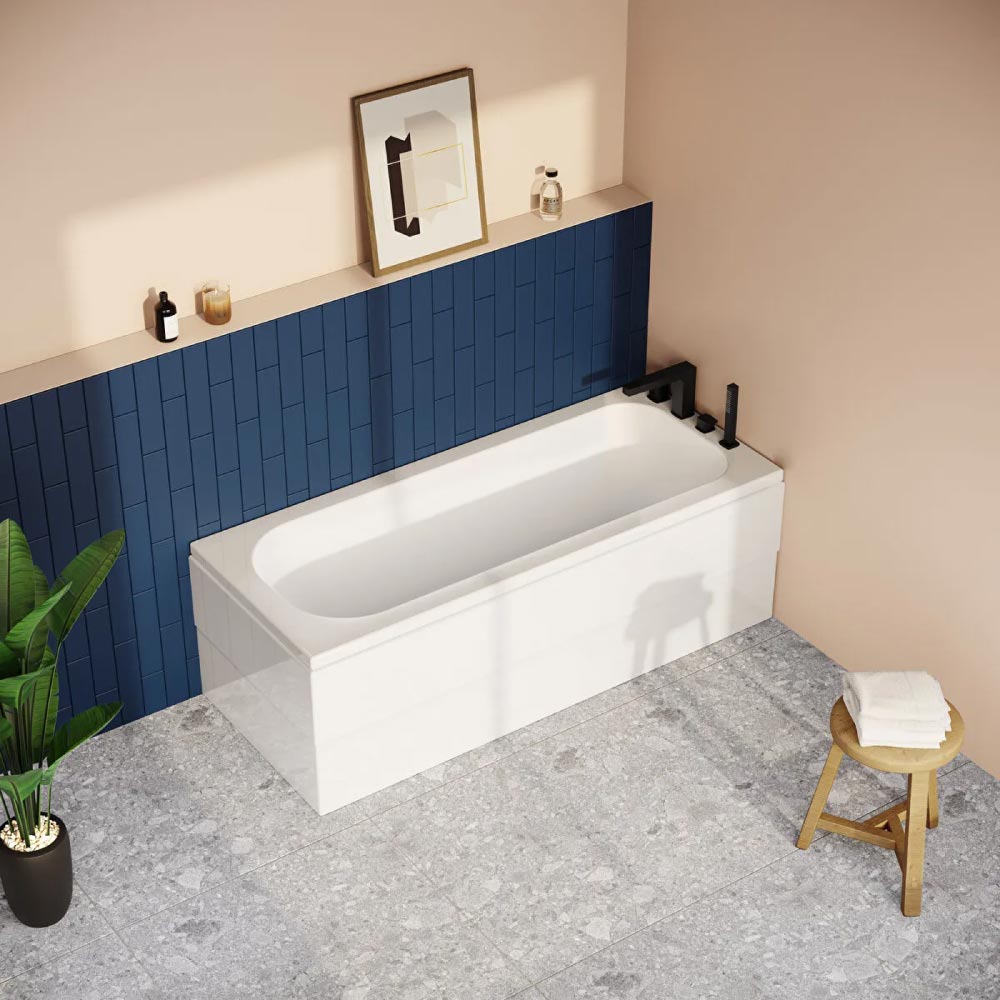 VitrA Optima 1700mm Bath with Legs