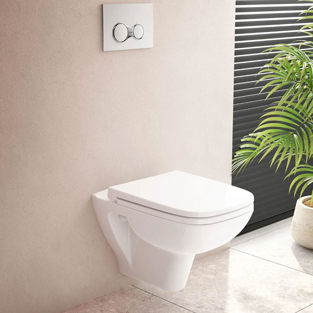 VitrA S20 Wall Hung Concealed Soft Close Complete Toilet