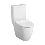 VitrA Sento Close-Coupled Soft Close Open Back Complete Toilet