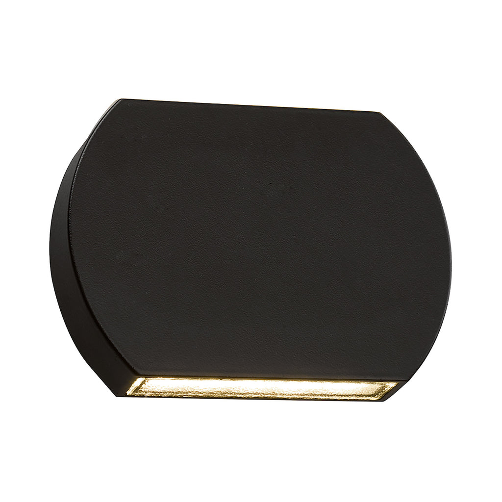 Vulcan Outdoor Wall Light Dark Grey IP44 LED<br>Matt Grey