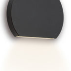 Vulcan Outdoor Wall Light Dark Grey IP44 LED<br>Matt Grey