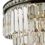 Vyana 4 Light Pendant Antique Brass Crystal<br>Crystal