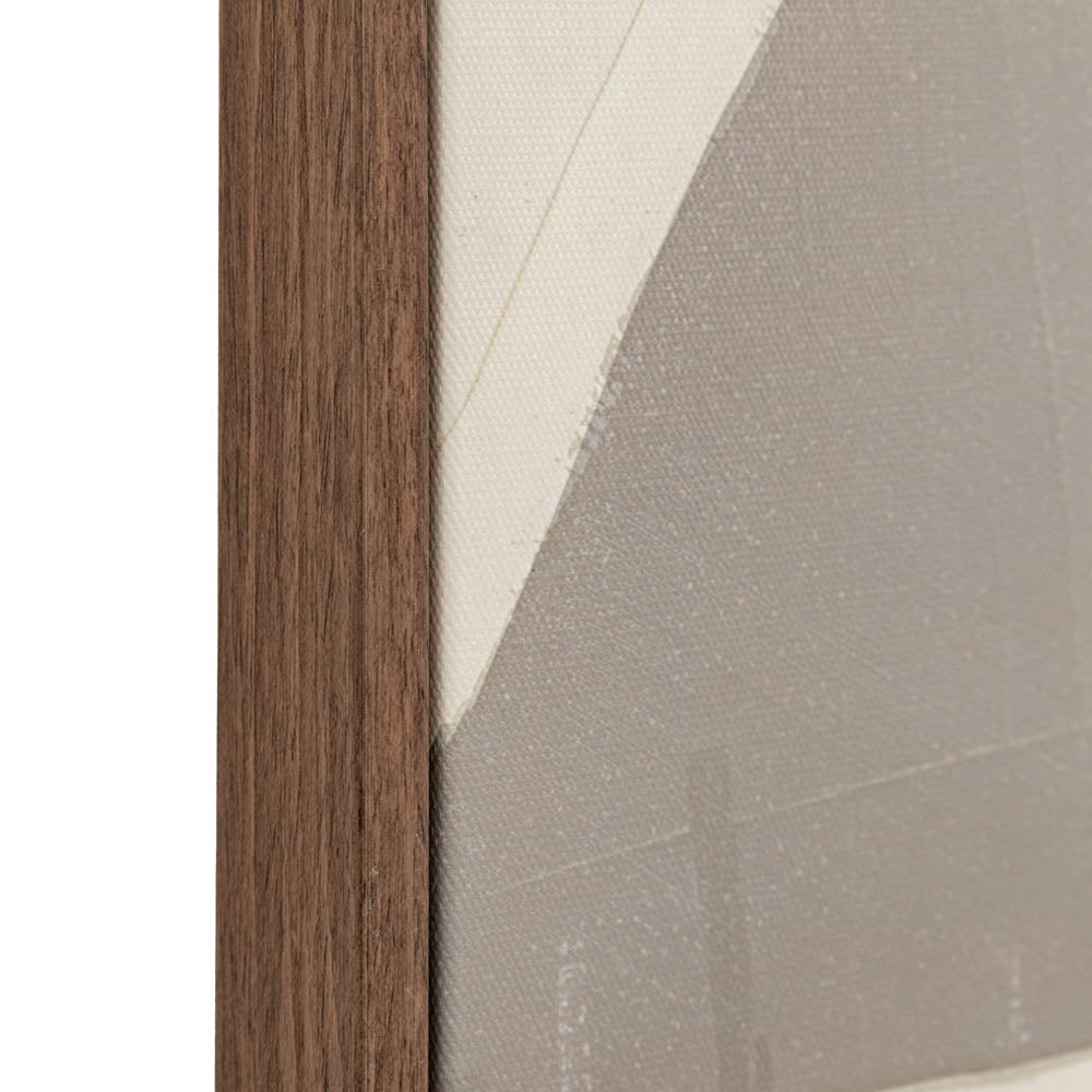Cemento Abstract Framed Canvas