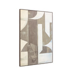 Betong Abstract Framed Canvas