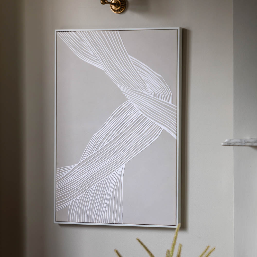 Entangled Framed Canvas
