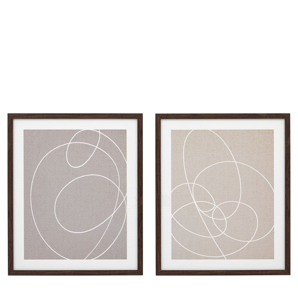 Continuation Framed Art Set of 2