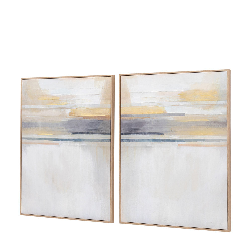Modern Sunset Framed