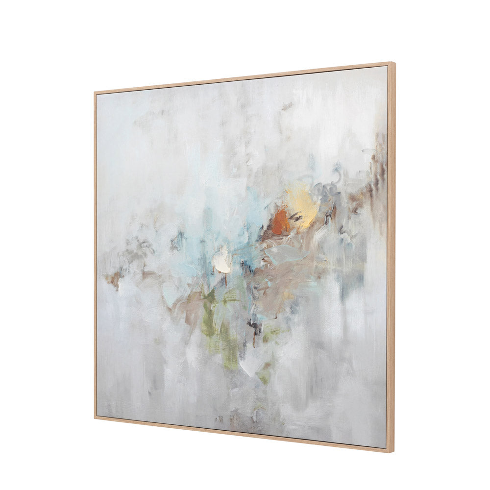 New Day Framed Canvas