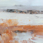 Warm Haze Framed Canvas