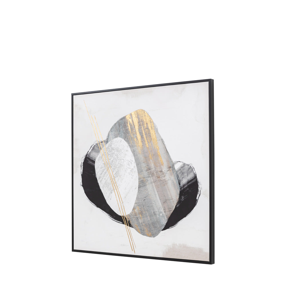 Through the Dimensions I Framed Canvas