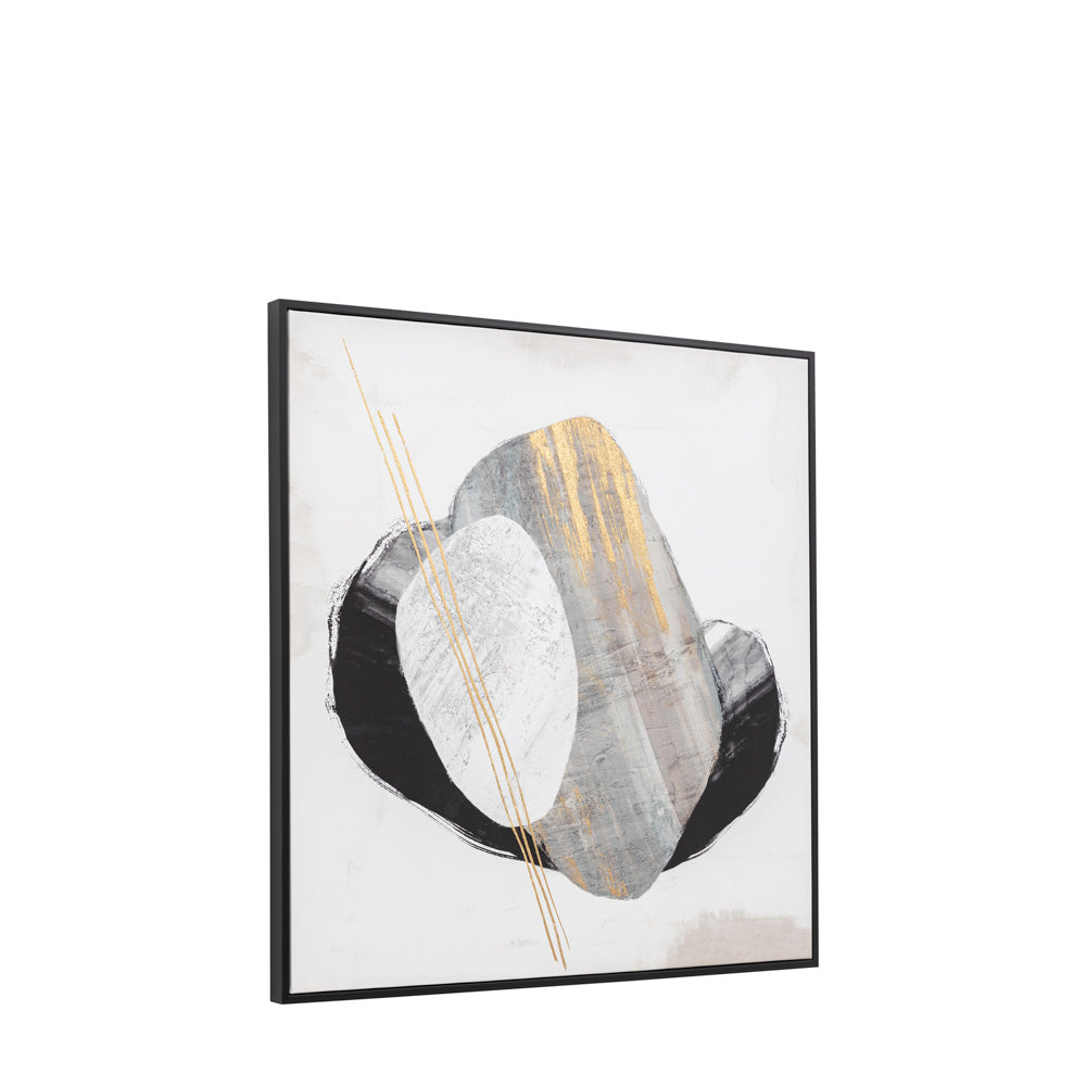 Through the Dimensions I Framed Canvas