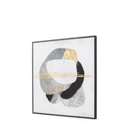Through the Dimensions II Framed Canvas