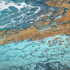 Lagoon Framed Canvas