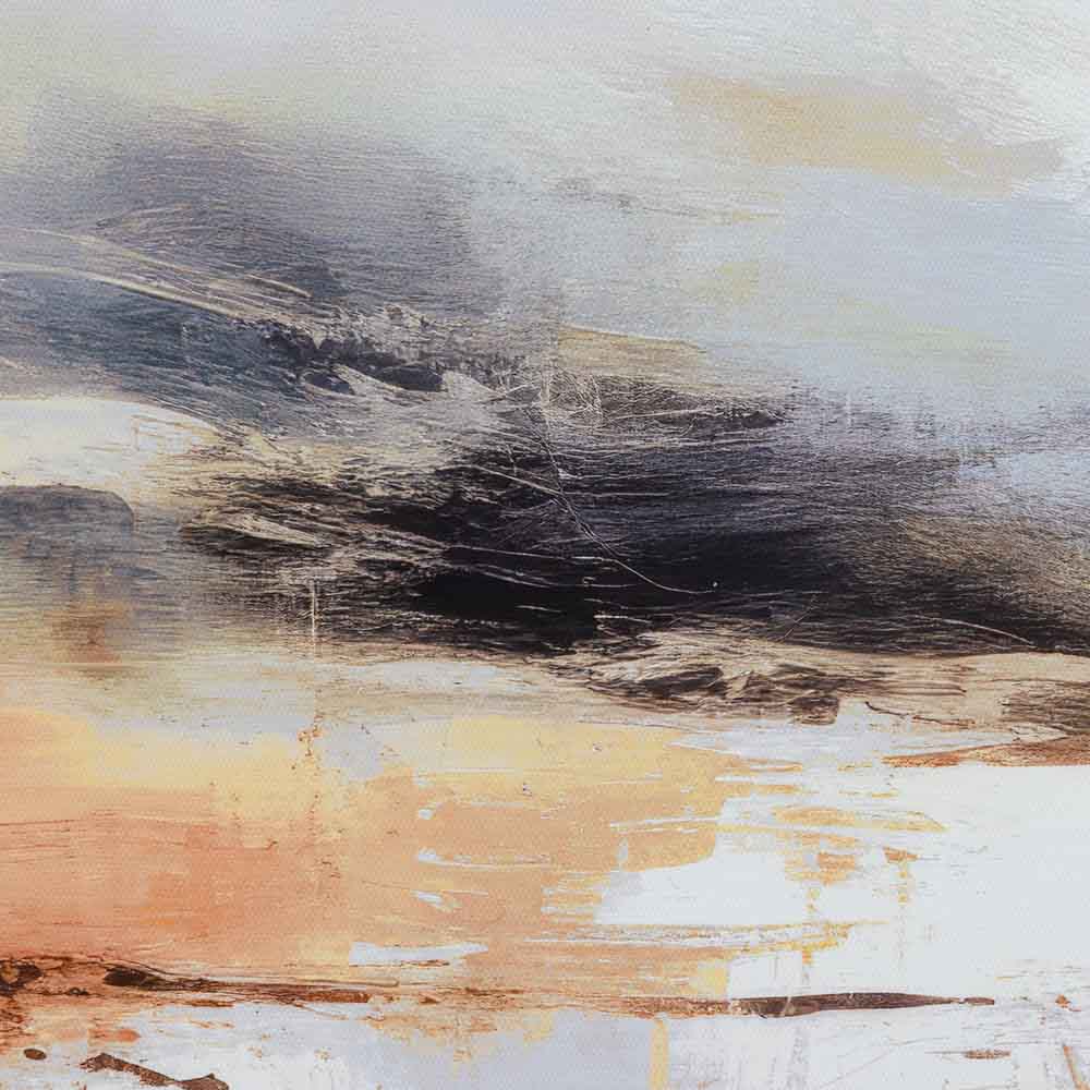 Warm Horizon Framed Canvas