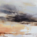 Warm Horizon Framed Canvas