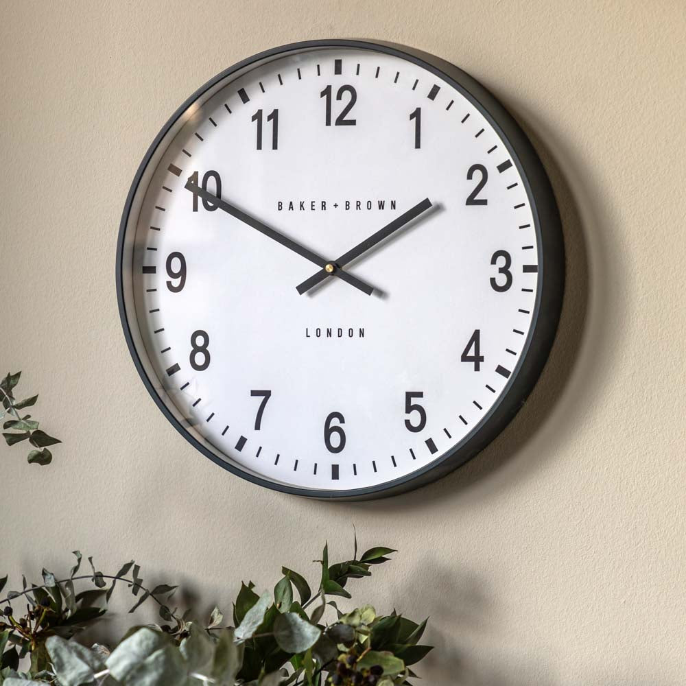 Cambridge Wall Clock Grey 40cm