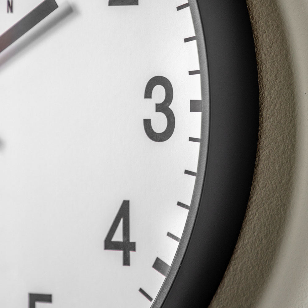 Cambridge Wall Clock Grey 40cm