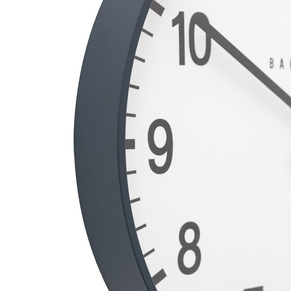 Cambridge Wall Clock Grey 40cm