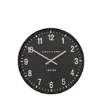 Cambridge Wall Clock Black 40cm