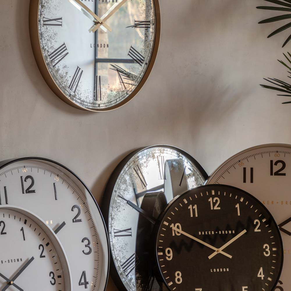 Cambridge Wall Clock Black 40cm