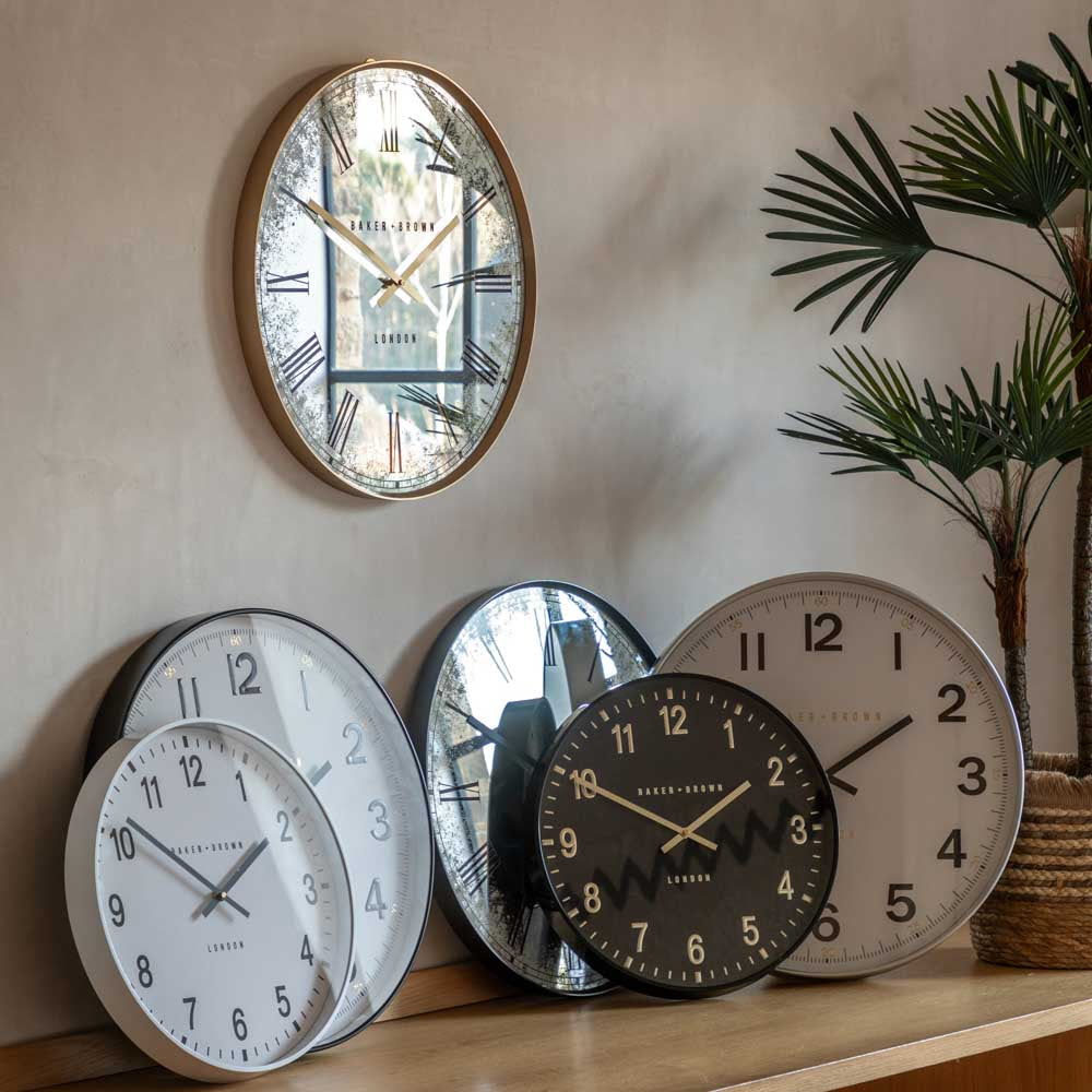 Cambridge Wall Clock Black 40cm