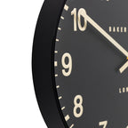 Cambridge Wall Clock Black 40cm