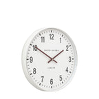 Cambridge Wall Clock Chrome 40cm