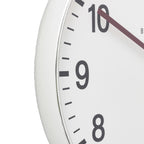 Cambridge Wall Clock Chrome 40cm