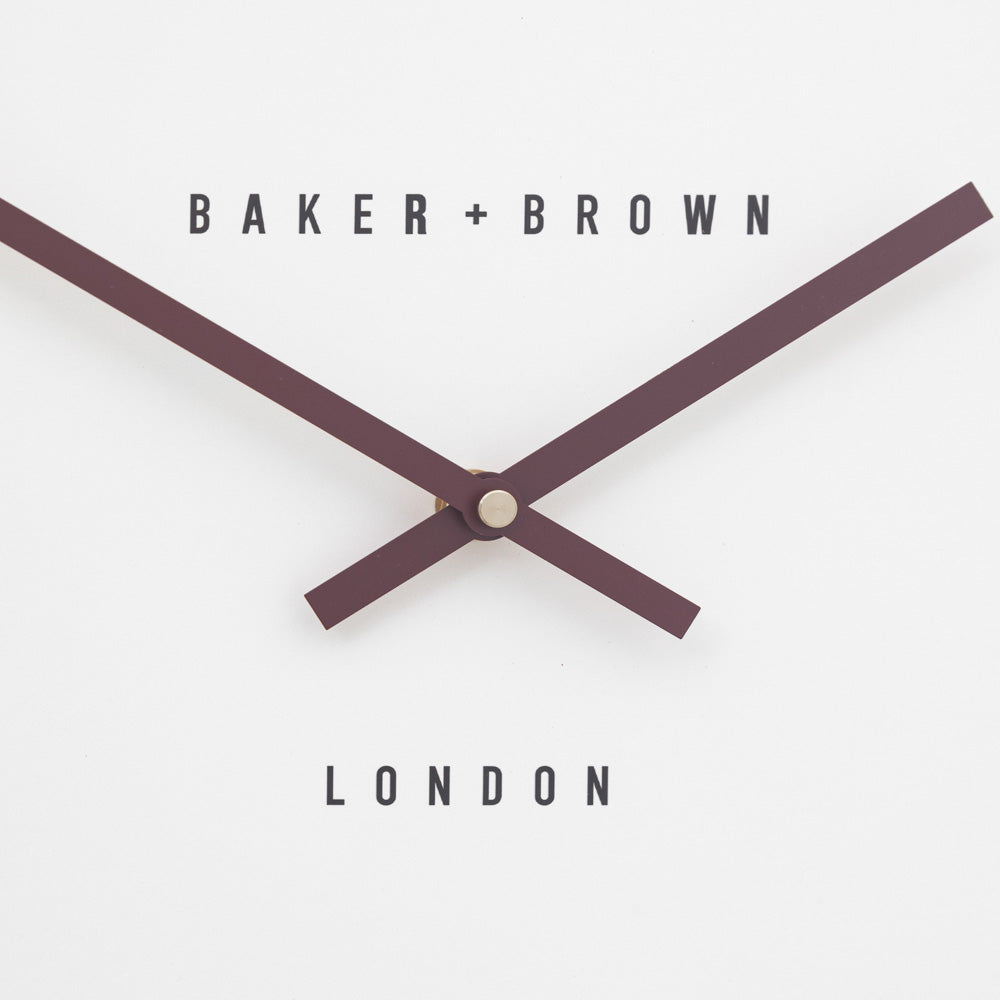 Cambridge Wall Clock Chrome 40cm