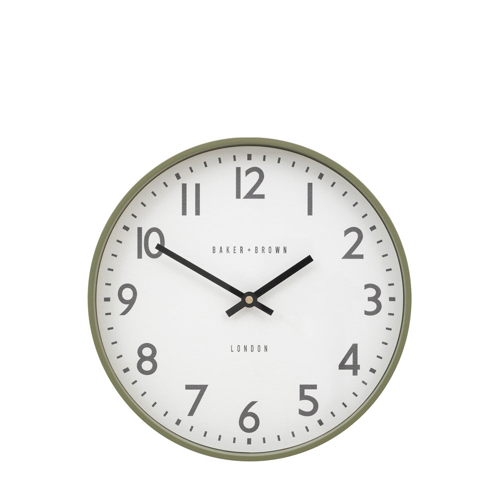 Norton Wall Clock Sage 30cm
