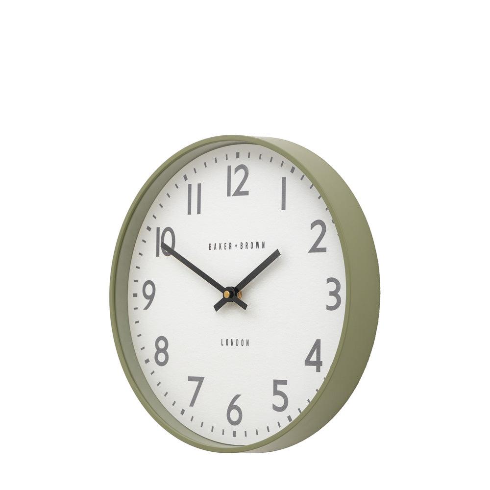 Norton Wall Clock Sage 30cm