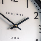 Norton Wall Clock Black 30cm