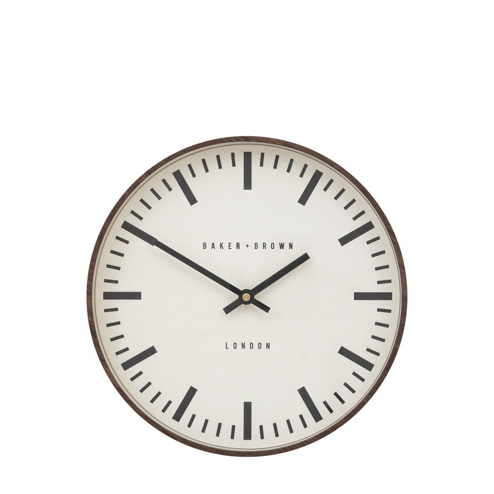 Claremont Clock Walnut 30cm