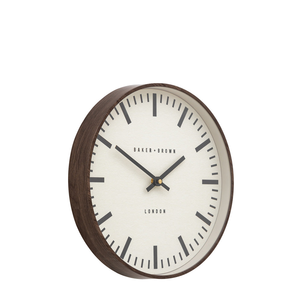 Claremont Clock Walnut 30cm