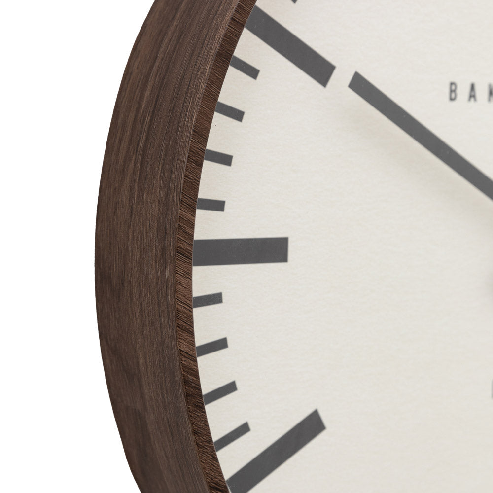 Claremont Clock Walnut 30cm